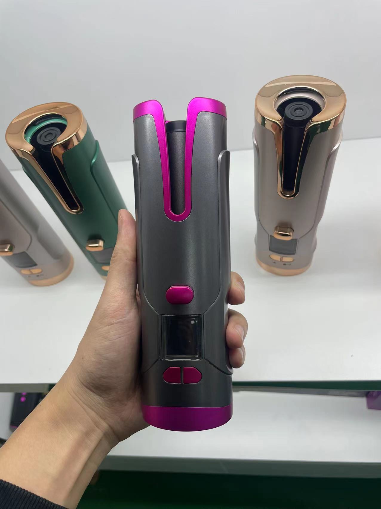 CurlEase Auto Ceramic Curler