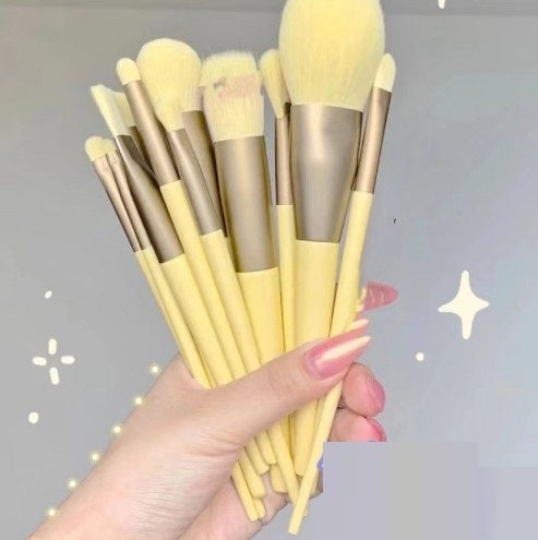 GlamTouch 13-Piece Makeup Brush Set