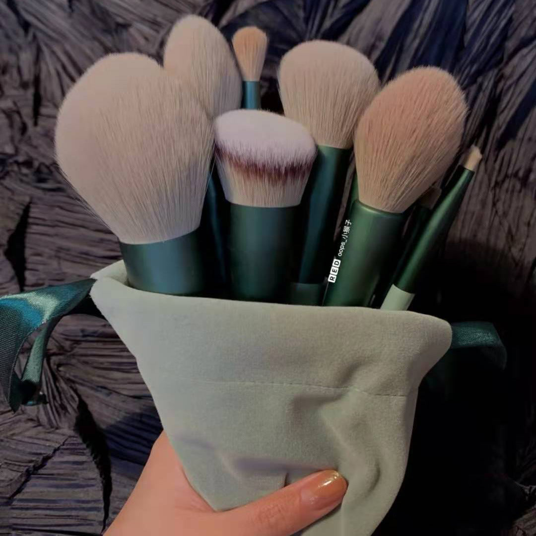 GlamTouch 13-Piece Makeup Brush Set