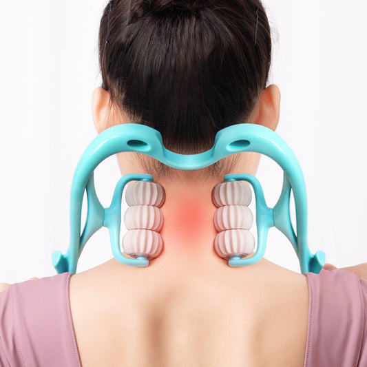 FlexRoll 6-Wheel Neck Massager