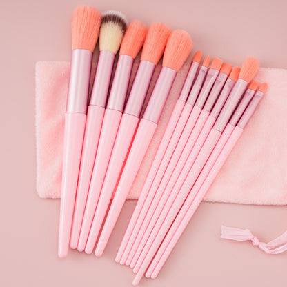 GlamTouch 13-Piece Makeup Brush Set